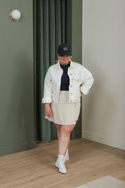 Veste en Jeans Blanche