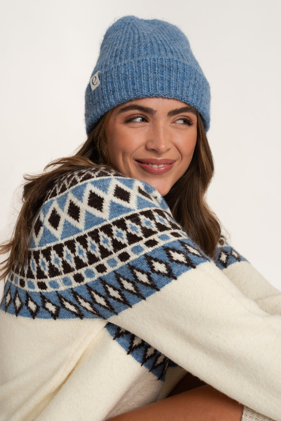 Tricot à motif nordique