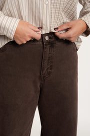 Jeans Classique brun