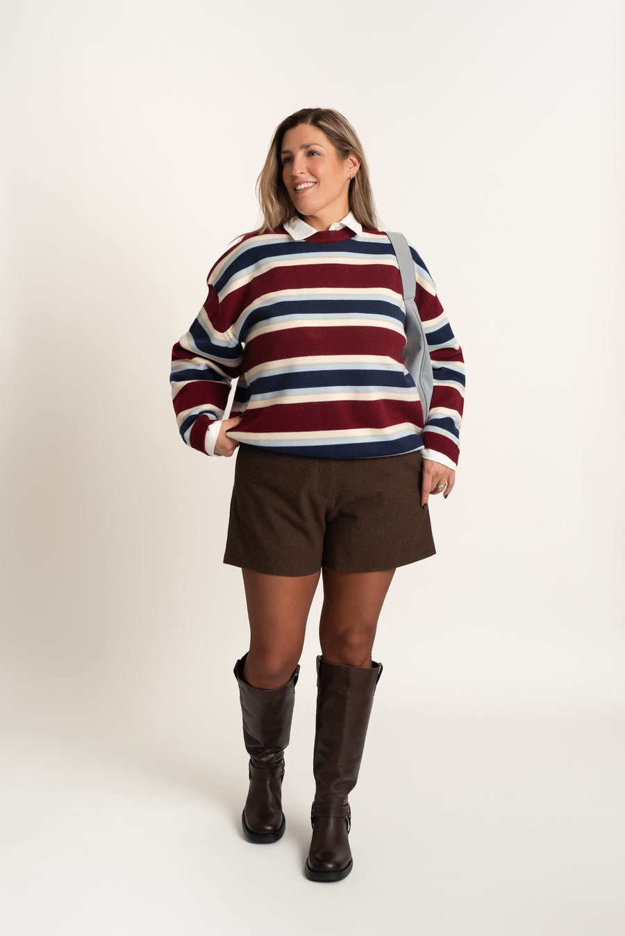 Tricot à rayures