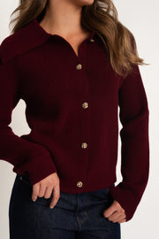 Tricot chic boutonné