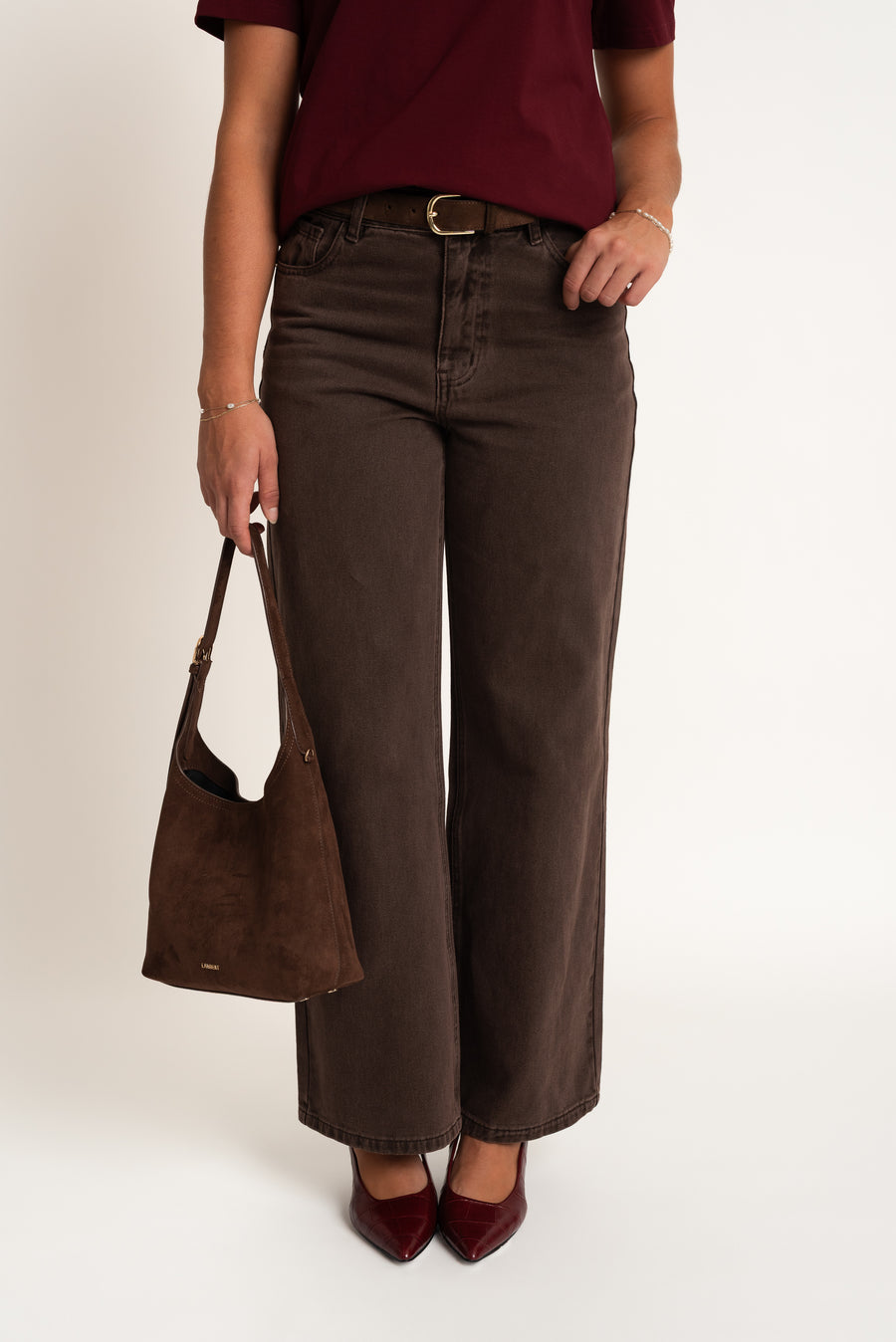 Jeans Classique brun