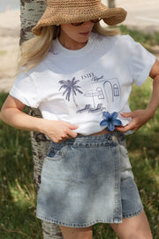 Jupe-culotte en Jeans