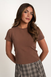 Le T-shirt Côtelé
